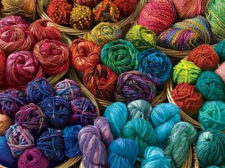 Puzzle COBBLE HILL Yarn Longing XL 275 pieces