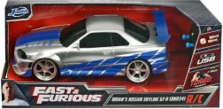 RC модел Nissan Skyline GT-R R34 1:16 – Бързи и яростни от Jada Toys