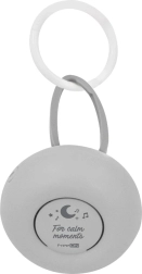 FreeON portable sleep aid module with white noise and cry sensor, gray
