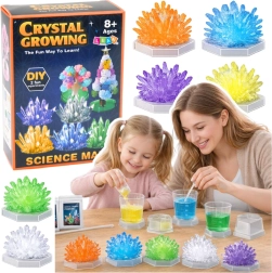Креативен DIY комплект за отглеждане на кристали Crystal Growing