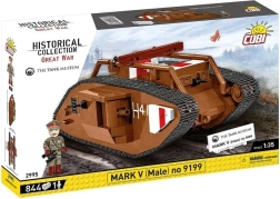 COBI Mark V (Male) танк 1:35 конструктор 844 елемента