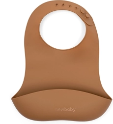 Силиконов лигавник NEW BABY кафяв