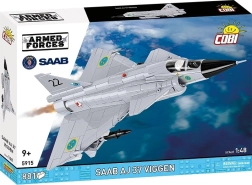 Конструктор SAAB JA 37 Viggen – 881 части (мащаб 1:48)