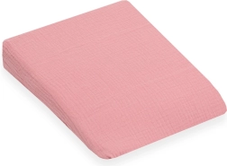 Муселинов калъф за детска възглавница – клин New Baby Standard 30 × 37 см, розов