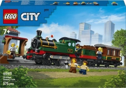 LEGO City Ретро влак с парен локомотив