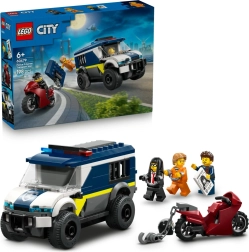 Lego City полицейски ван за превоз на затворници