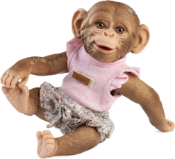 Reborn маймунче бебе с цяло винилово тяло 32 см