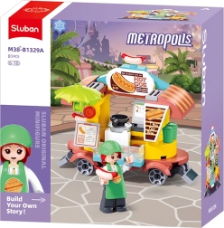 Sluban Metropolis Hot Dog Car