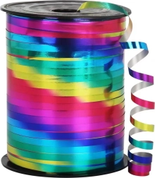 Decorative Holographic Ribbon Rainbow 90m 5mm