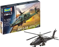 Пластиков модел на хеликоптер REVELL AH-64A Apache 1:100