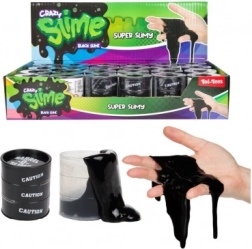 Черен слайм в варел