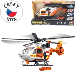 Спасителен хеликоптер с лебедка и светлинни ефекти