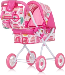 Chipolino Emily carrycot doll pram, multicolor