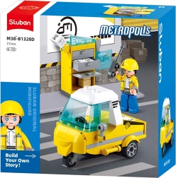 Sluban Metropolis delivery truck