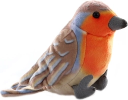 Плюшена играчка птиче Червенушка