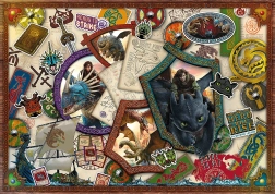 How to Train Your Dragon Puzzle 1000 Pieces