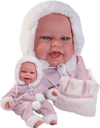 Clara - реалистична бебешка кукла с функция за движение и меко тяло