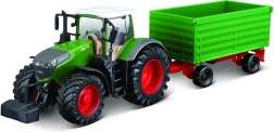 Трактор с ремарке Fendt 1050 Bburago Farm 10 см