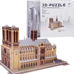 3D Puzzle Notre-Dame Cathedral, 77 Pieces