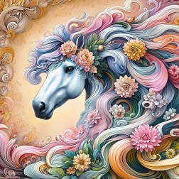 Пъзел Мечтаният Кон 1000 Части Cherry Pazzi