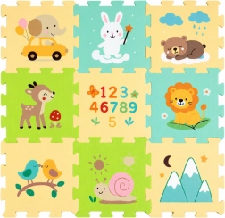 Petite&Mars пяна подови пъзели Nexli forest friends (9 части)