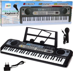 Electronic Keyboard Instrument with Microphone for Kids