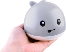 Къпещ се кит с фонтан и сменяща се светлина – Фонтан