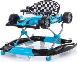 Интерактивна детска проходилка 4в1 Car Racer Blue