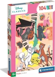 Clementoni пъзел Аристокотките 104 части