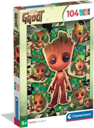 Пъзел Clementoni Super Color 104 части – MARVEL Groot