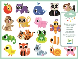 Stickers for Little Ones - Playful Animal Babies