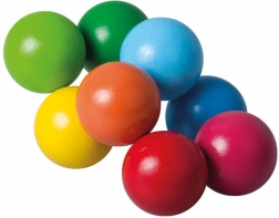 Detoa дървени топчета на връв за бебета