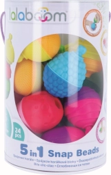 Trefl Конструктор Lalaboom 5в1 Свързващи мъниста 24 части