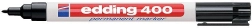edding 400 permanent marker black
