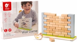 Дървена балансираща игра „Падналата кокошка“ CLASSIC WORLD, 44 части