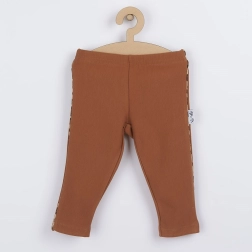 Baby cotton leggings Nicol Mia brown