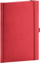 Notique Red Lined Notebook 15 x 21 cm