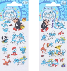 Стикери Смърфовете 12 бр.