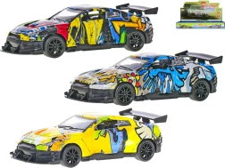 Metal sports car model 1:36 with pull-back action