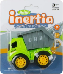 Mini push-and-go construction vehicle