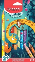 Пастели Maped Jungle Fever Jumbo