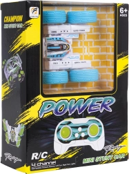 RC каскадьорски автомобил 1:32 power stunt – син