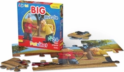 Pat and Mat Puzzle BIG 1 – double-sided floor puzzle, 24 pieces