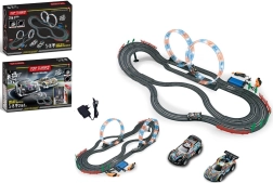 Racing slot car track for kids