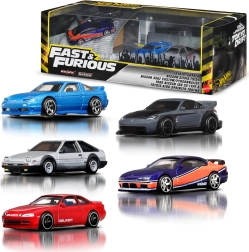 Hot Wheels Бързи и яростни – комплект от 5 метални колички FAST & FURIOUS