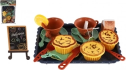 Детски комплект за чаено парти с пластмасова табла