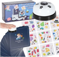 Игра за намиране на двойки Crazy Flip – 54 карти и звънец