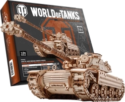 Дървен 3D пъзел за сглобяване World of Tanks Bat.-Chatillon Bourrasque