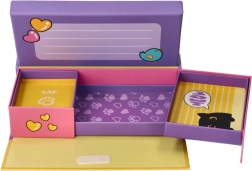 Purple jewelry box for jewelry and trinkets