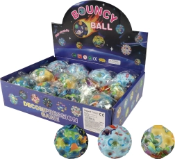 Скачащо топче динозавър 7 см